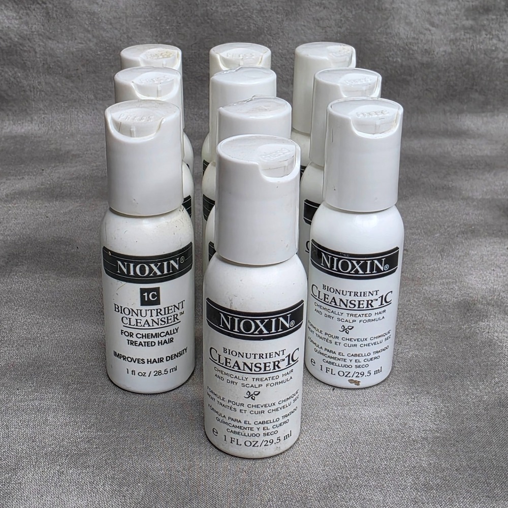 (X10) Nioxin Bionutrient Cleanser 1C Chemically Treated Hair 1 fl oz Travel Size